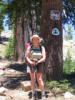 Renee at The Pacific Crest Trail Trailhead
