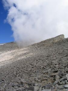 Clouds on Trail