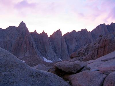 Sunset at Camp 1